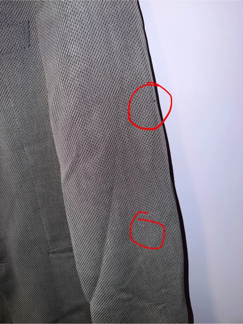 100% Cotton Hugo Boss Men's Charcoal Micro-Pattern Sport Coat